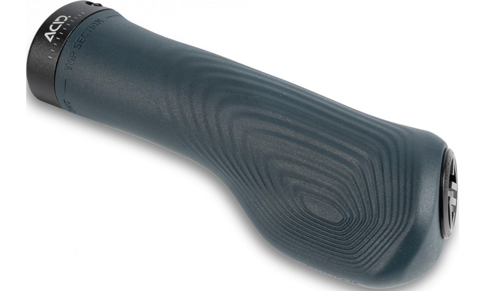 Stūres rokturi ACID Travel Lock-on dark blue - 2