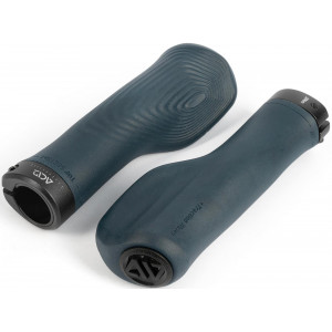 Stūres rokturi ACID Travel Lock-on dark blue