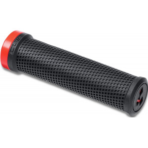Stūres rokturi Cube Race 132mm Lock-on black'n'red