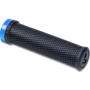 Stūres rokturi Cube Race 132mm Lock-on black'n'blue