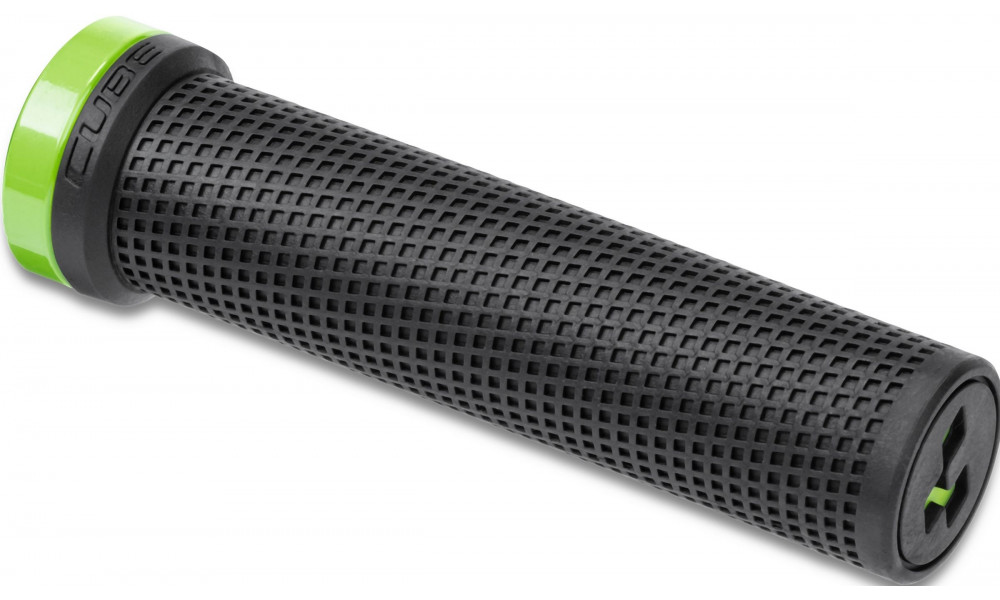 Stūres rokturi Cube Race SL 132mm Lock-on black'n'green 