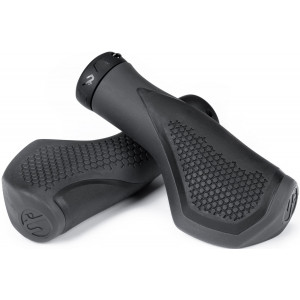 Stūres rokturi Natural Fit Comfort Lock-on black'n'grey