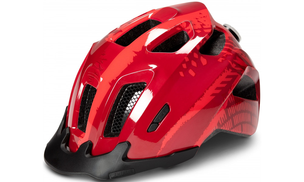 Velo ķivere Cube ANT red splash - 1