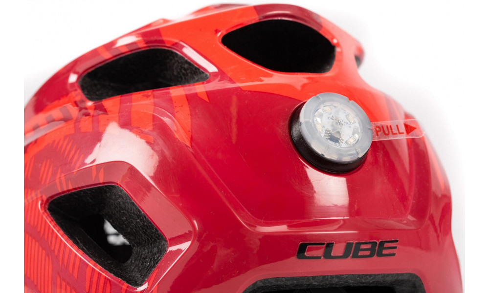 Velo ķivere Cube ANT red splash - 3