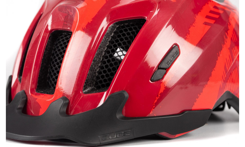 Velo ķivere Cube ANT red splash - 5