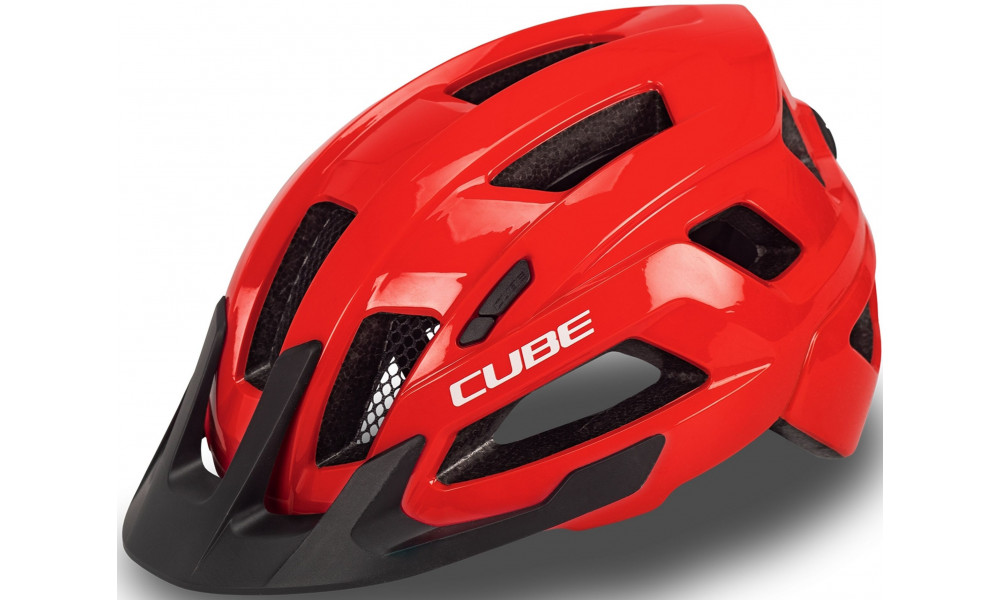 Velo ķivere Cube STEEP glossy red - 1