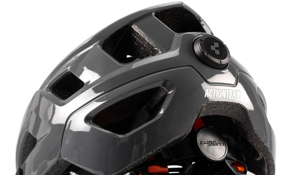 Velo ķivere Cube STEEP X Actionteam grey'n'orange - 2