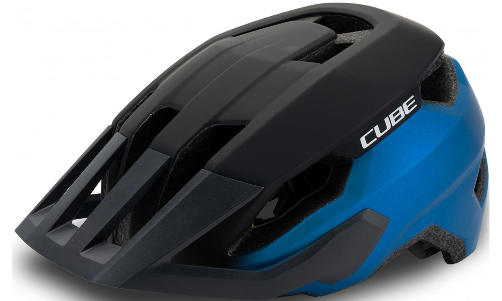 Velo ķivere Cube Stray X Actionteam blue'n'grey (Action Team) - 1