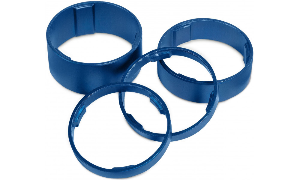 Stūres bļodiņu starpposma komplekts RFR 5/10/15mm blue (4 pcs.) 