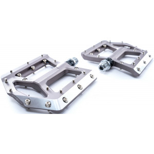 Pedāļi Cube Slasher Alu grey