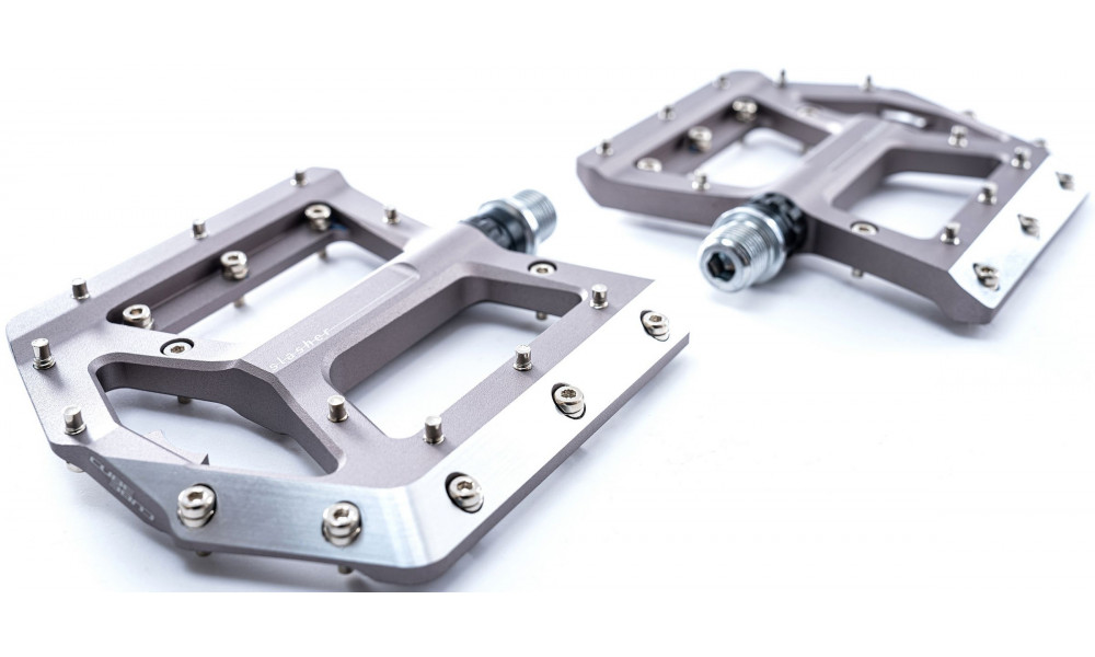 Pedāļi Cube Slasher Alu grey - 1