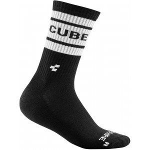 Zeķes Cube High After Race black'n'white