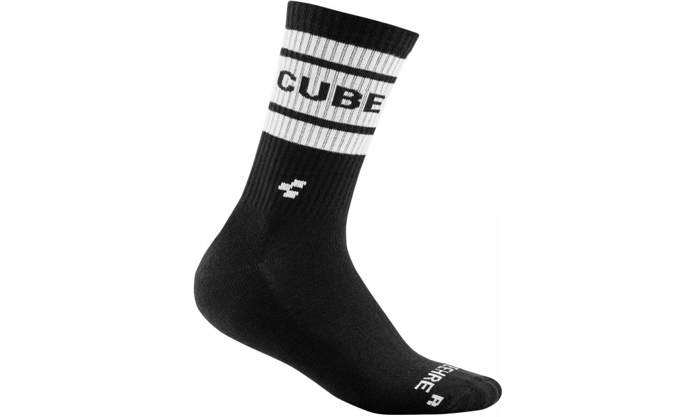 Zeķes Cube High After Race black'n'white 