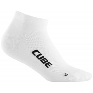 Zeķes Cube Low Blackline white
