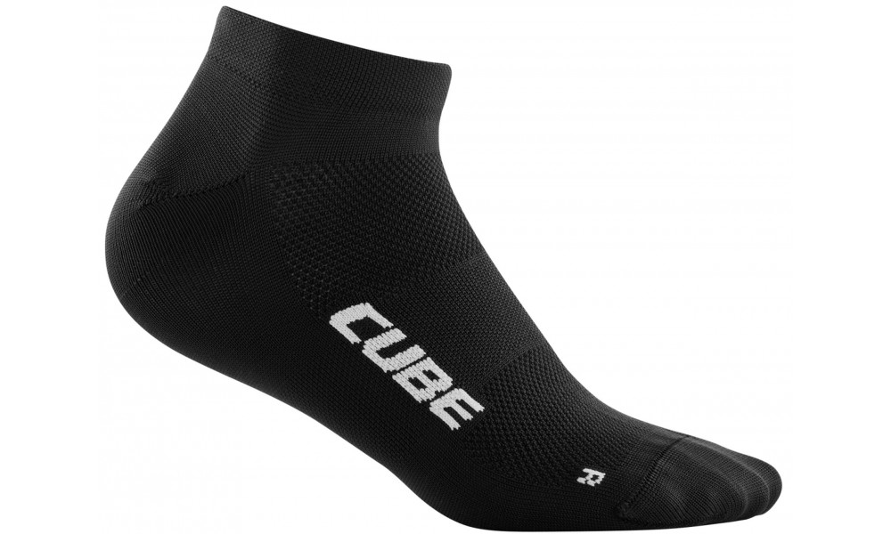Zeķes Cube Low Blackline black 