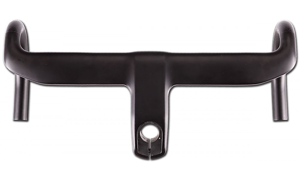 Stūre Cube Litening Aero Carbon C:68 with integrated stem black - 1