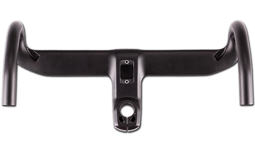 Stūre Cube Litening Aero Carbon C:68 with integrated stem black - 4