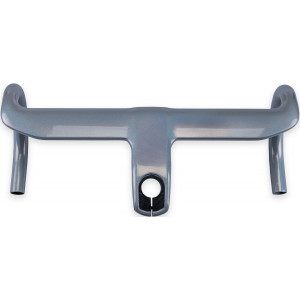 Stūre Cube Litening Aero Carbon C:68 with integrated stem 420/100mm flashwhite