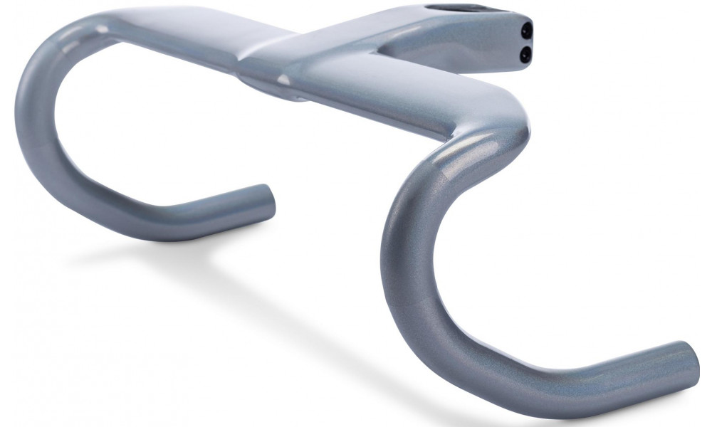 Stūre Cube Litening Aero Carbon C:68 with integrated stem 420/100mm flashwhite - 2