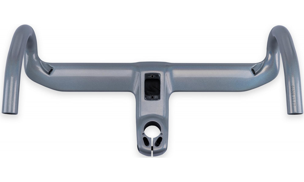 Stūre Cube Litening Aero Carbon C:68 with integrated stem 420/100mm flashwhite - 3