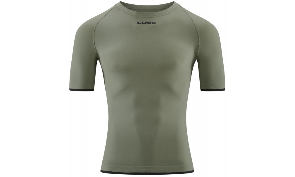 Apakškrekls Cube Race Be Cool S/S olive - 1