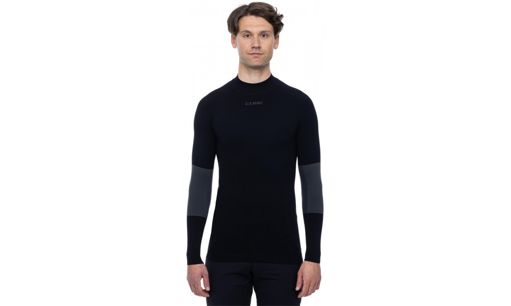 Apakškrekls Cube Race Be Warm L/S black - 5