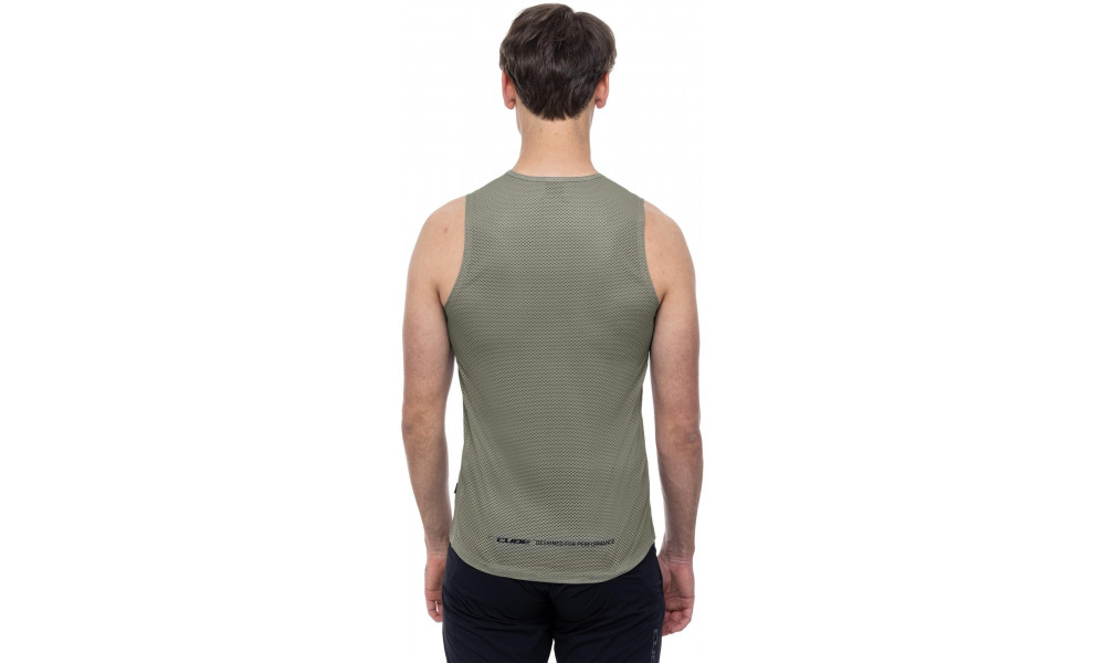 Apakškrekls Cube Mesh Sleeveless olive - 4