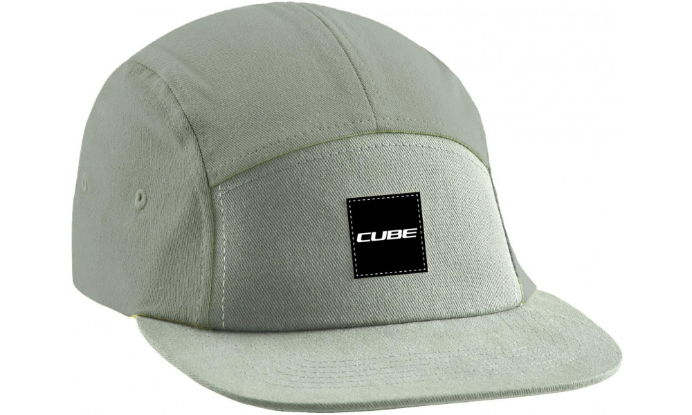 Cepure Cube 5 Panel Rookie olive - 1