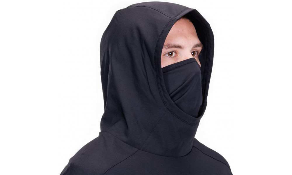 Džemperis ar kapuci Cube MTB black - 6