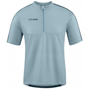 Velos krekls Cube MTB CMPT S/S Half Zip grey