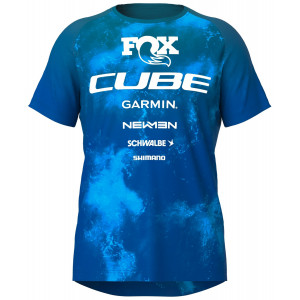 Velos krekls Cube Rookie x Actionteam MTB S/S blue'n'green