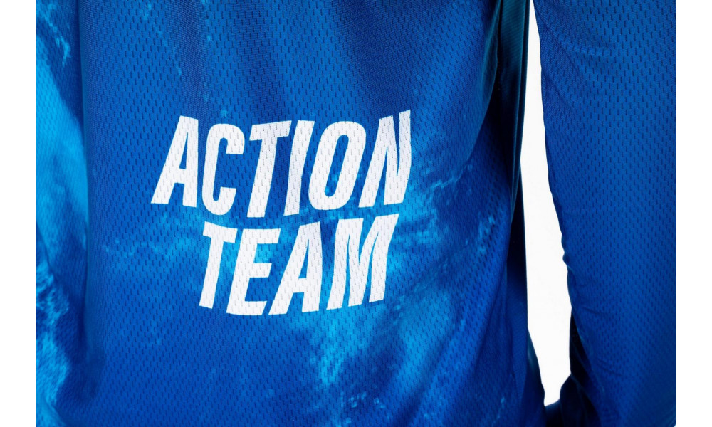 Velos krekls Cube X Actionteam MTB L/S blue'n'green - 3