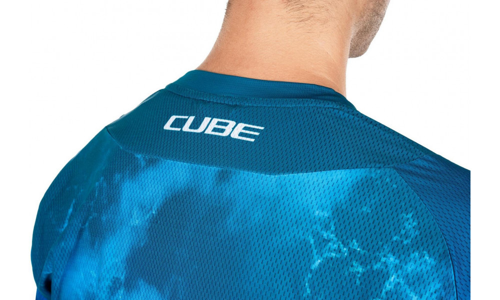 Velos krekls Cube X Actionteam MTB S/S blue'n'green - 3