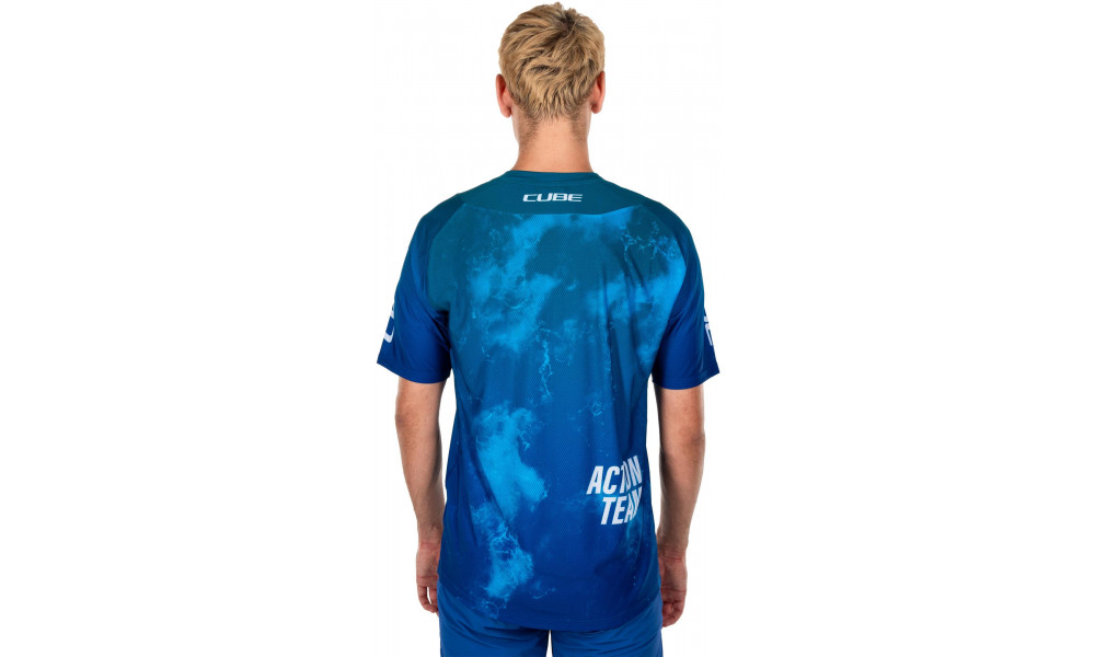 Velos krekls Cube X Actionteam MTB S/S blue'n'green - 5