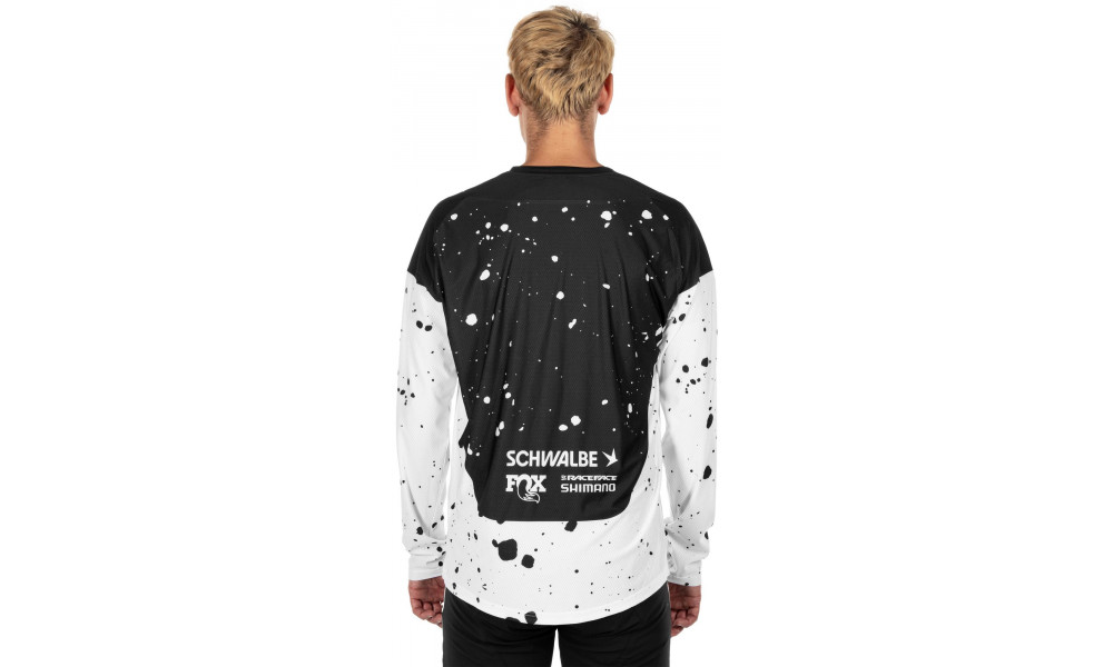 Velos krekls Cube X Factory Racing MTB L/S black'n'white - 3