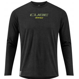 Velos krekls Cube Round Flow MTB L/S black