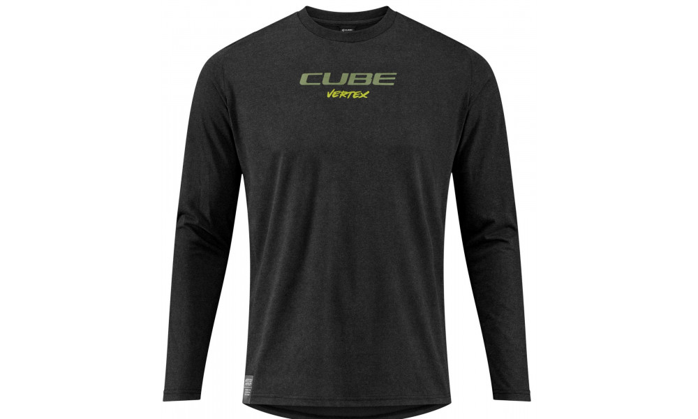 Velos krekls Cube Round Flow MTB L/S black - 1