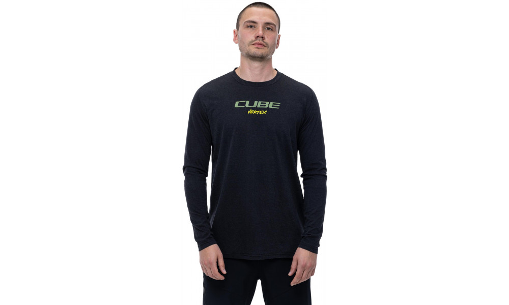 Velos krekls Cube Round Flow MTB L/S black - 5