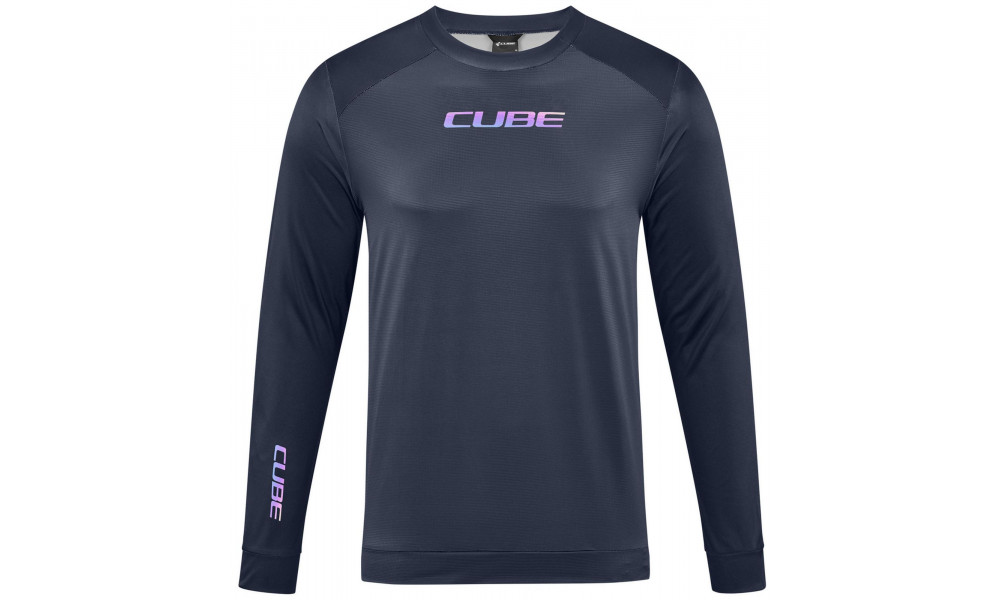 Velos krekls Cube Round MTB L/S black - 1