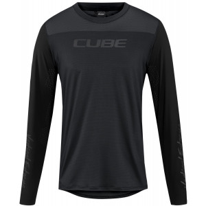 Velos krekls Cube Round Pro MTB L/S black