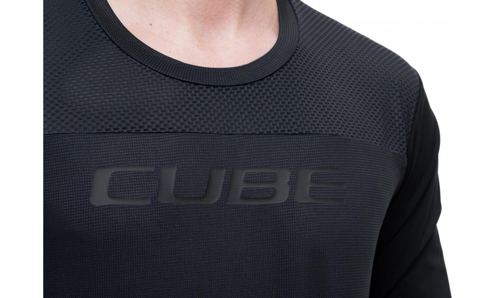 Velos krekls Cube Round Pro MTB L/S black - 6