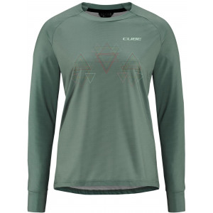 Velos krekls Cube Round MTB WS L/S green