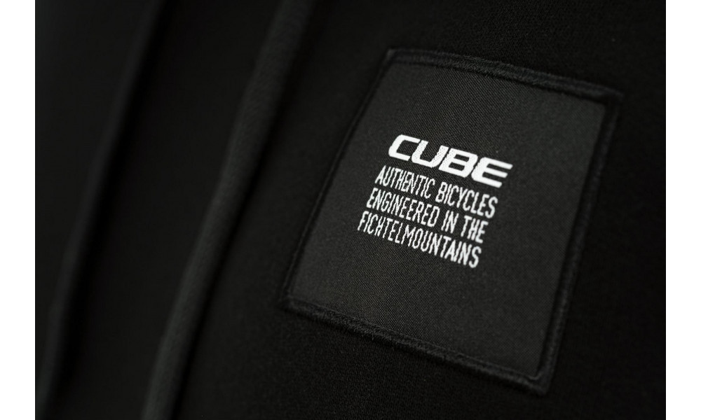 Džemperis ar kapuci Cube Organic black - 2