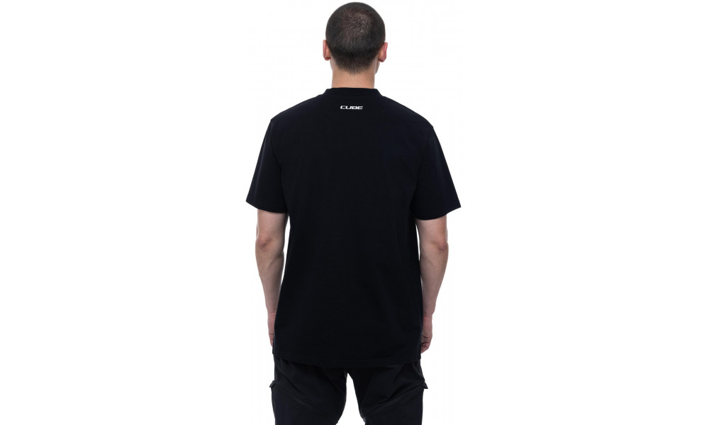 T-krekls Cube Organic Actionteam GTY Fit black'n'white - 2