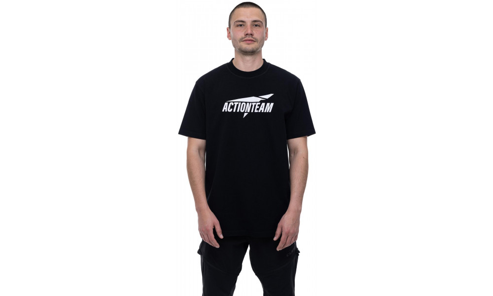 T-krekls Cube Organic Actionteam GTY Fit black'n'white - 3