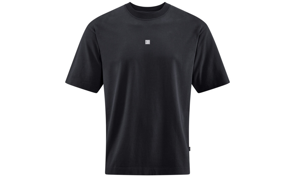 T-krekls Cube Organic Logo Dropshoulder anthracite - 1
