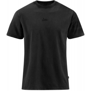 T-krekls Cube Organic Script GTY Fit washed black