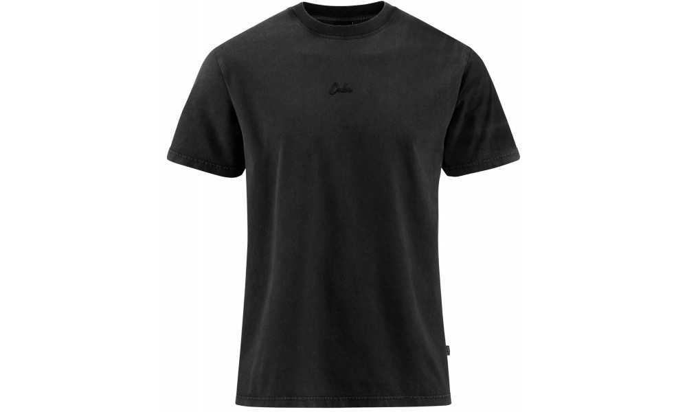 T-krekls Cube Organic Script GTY Fit washed black - 1