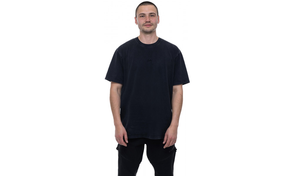 T-krekls Cube Organic Script GTY Fit washed black - 3