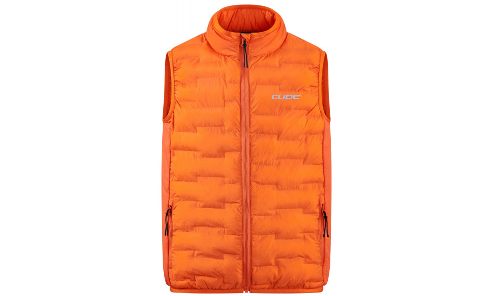 Velo veste Cube Padded Rookie orange - 1